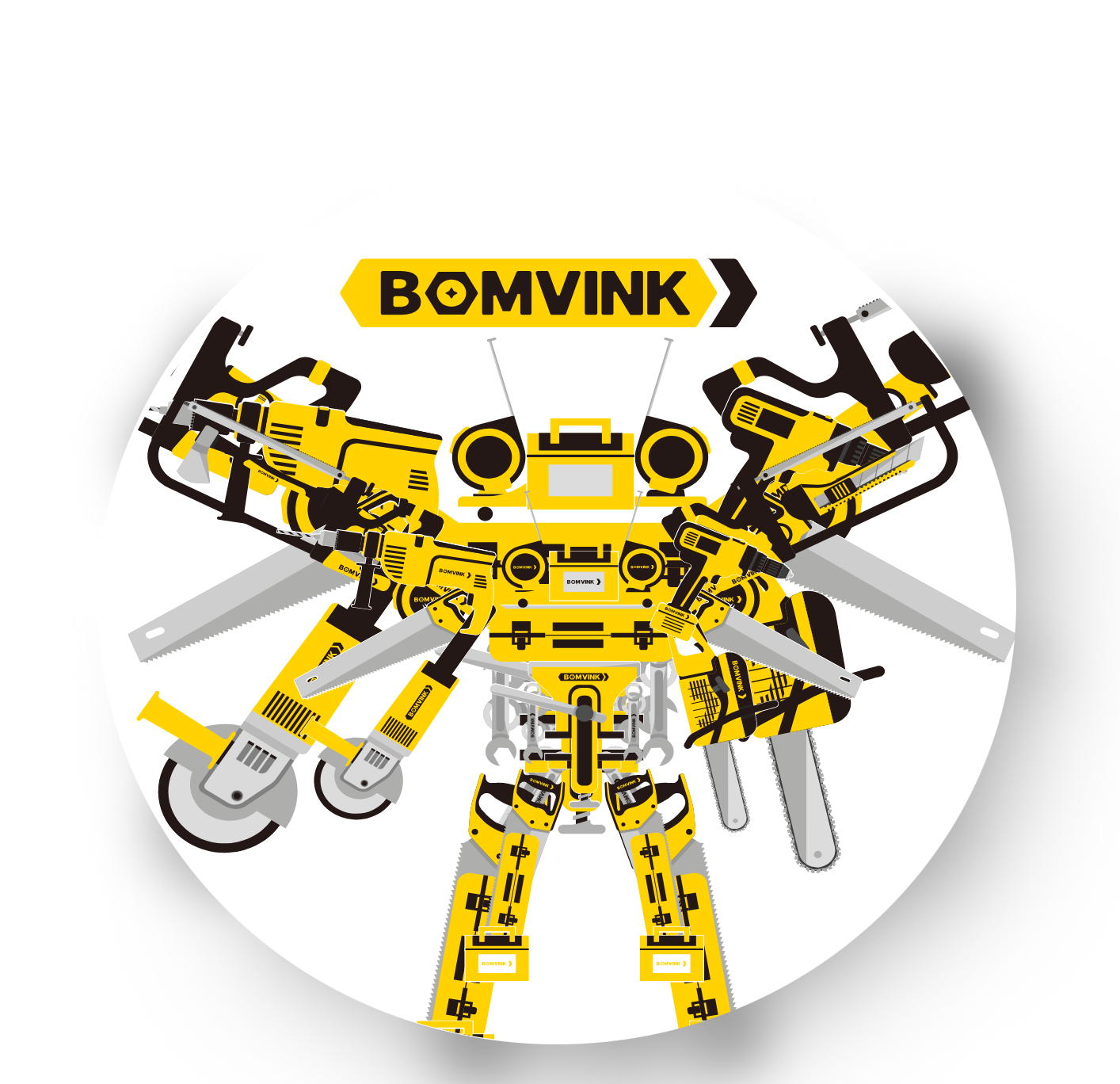 Logo Bomvink - Ferramentas Profissionais
